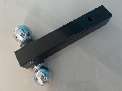 Doble montaje de bola cromada