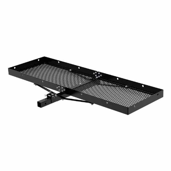 Porte-bagages pliable à montage sur attelage